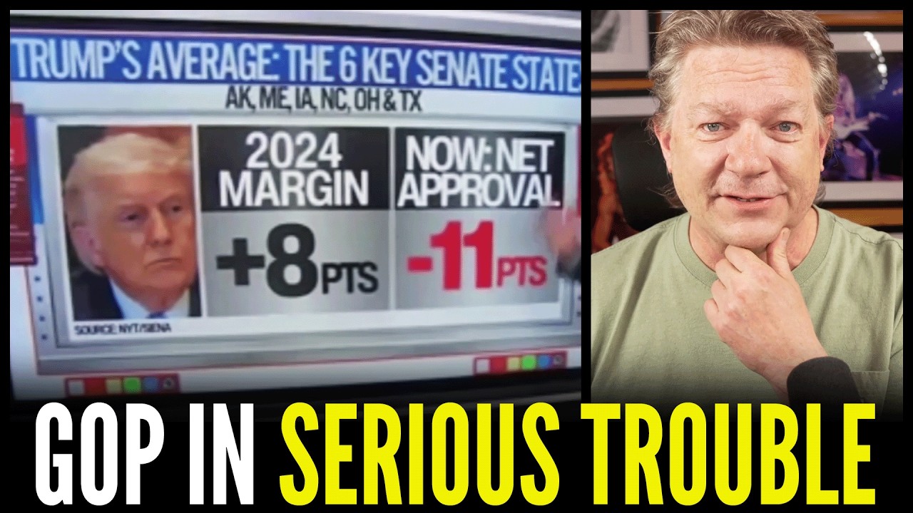 GOP in Trouble: Trump's Approval Is Down 20 Points in Every Key Senate State