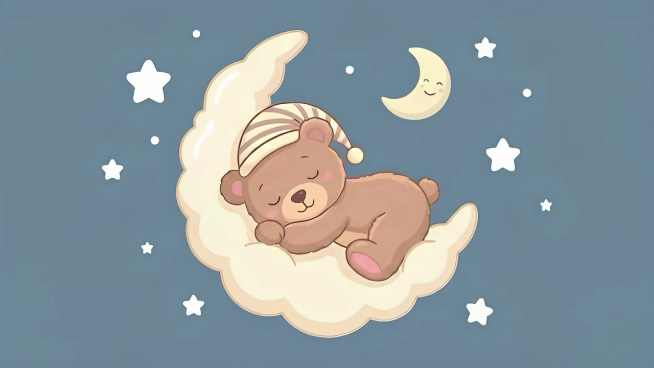 Bebekler İçin Ninni 🌙 | 0–2 Yaş Sakin Uyku Müziği | Minik Ayıcık Ninnileri
