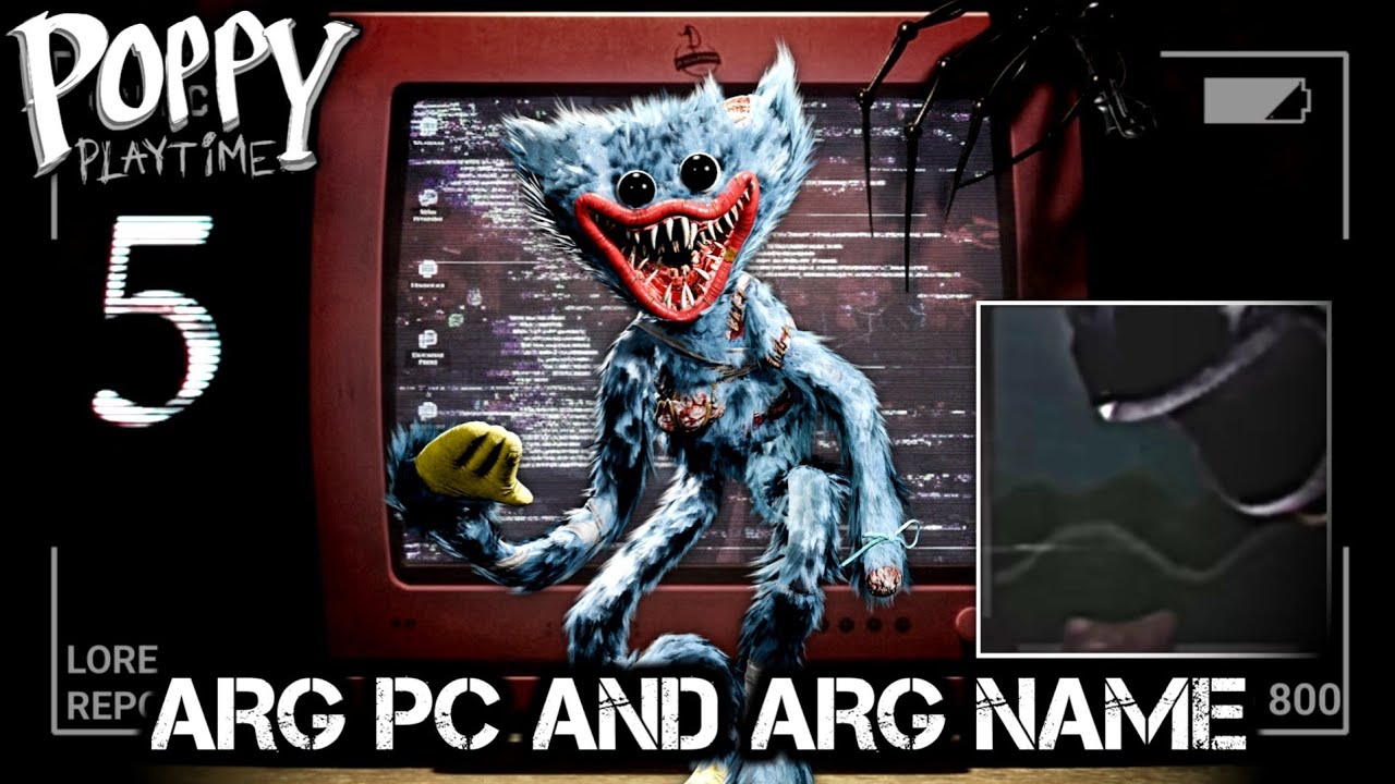 Poppy Playtime Chapter 5 - First Official PICTURE of the ARG PC and NEW AREAS REVEALED by MOB