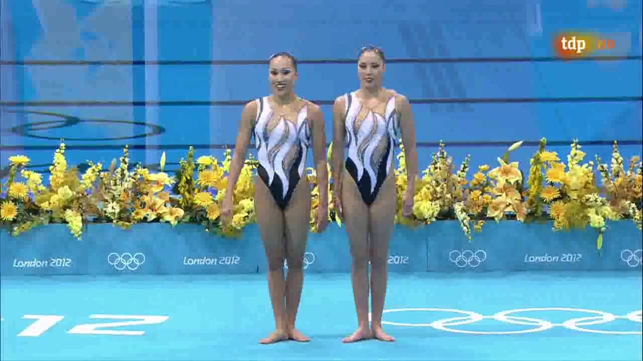 Final Dúo Libre (Japón) Yukiko Inui/Chisa Kobayashi - JJOO Londres 2012