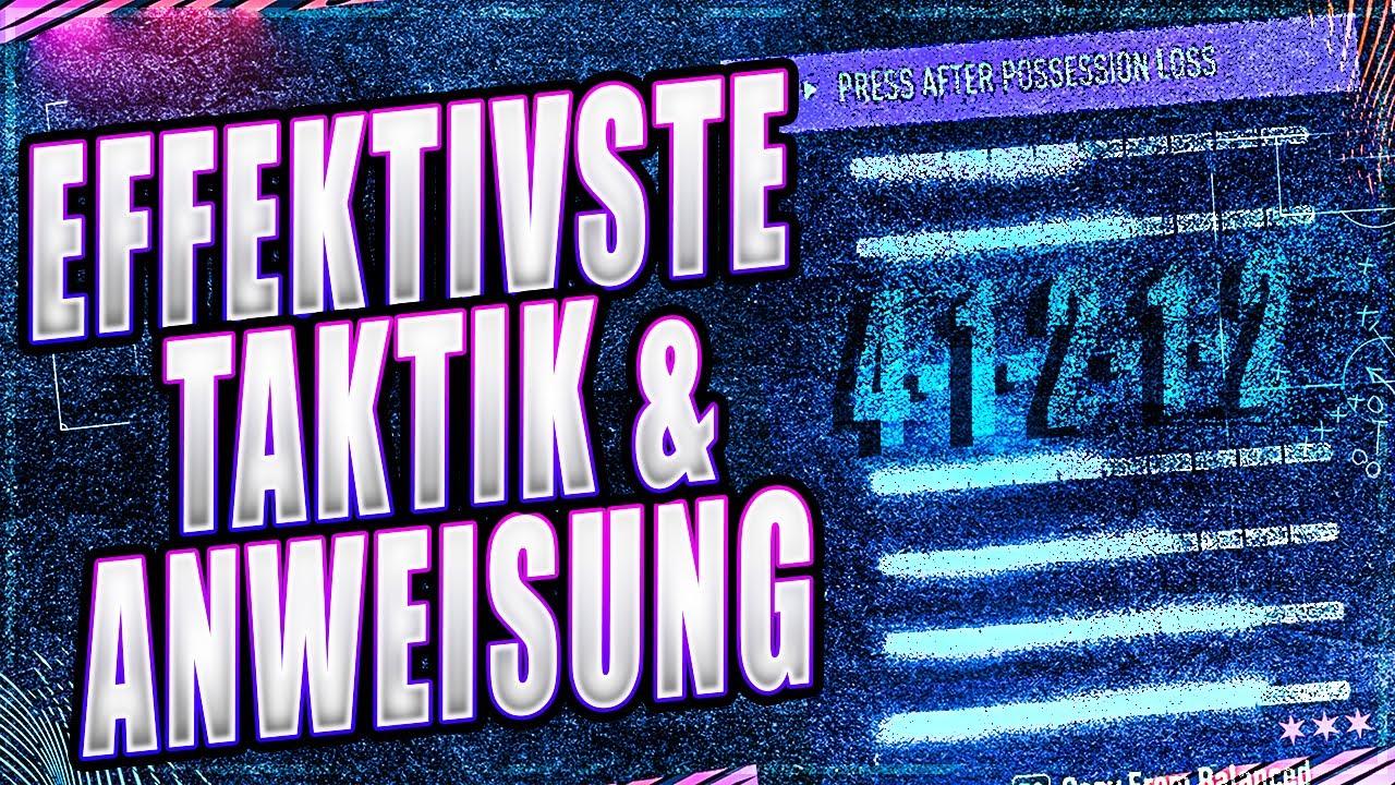 DIESE FORMATIONEN gewinnt die wichtigen SPIELE | Die beste Fifa 21 Aufstellung, Anweisung & Taktik