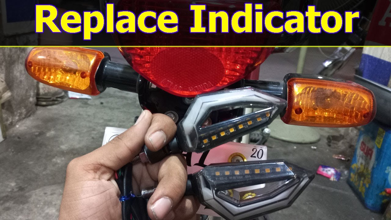 How To Install DRL + LED Indicator In Motorcycle | Stylish Indicator with DRL