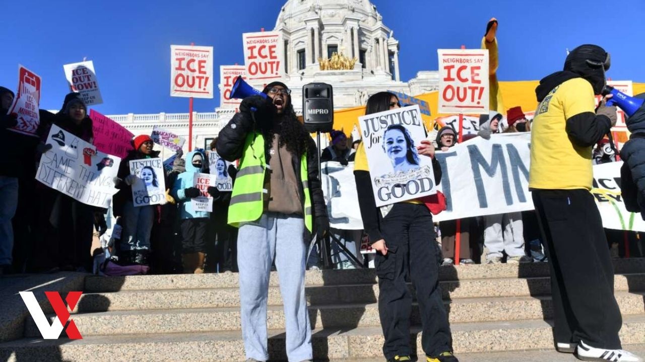 Minnesota Activists Rally At Us Capitol To Cut ICE Funding | VERTEX