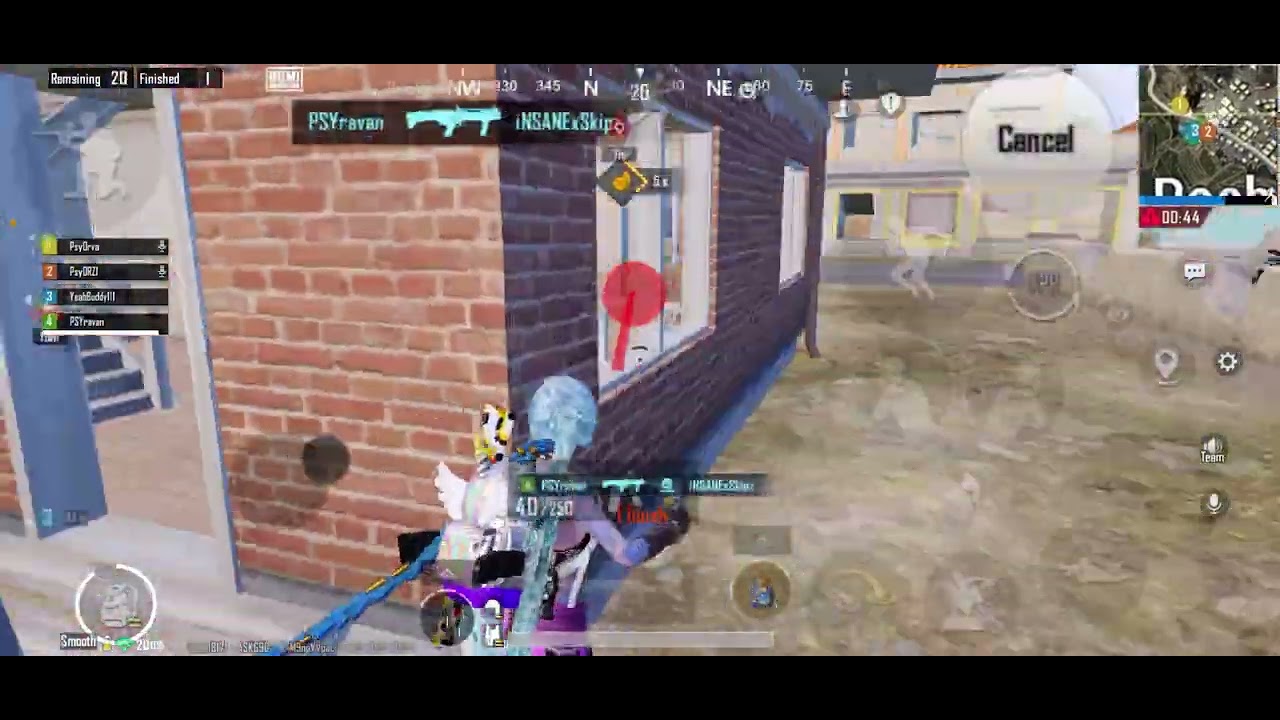 DRY RUN 1 v 3 INSANE ESPORTS #bmps