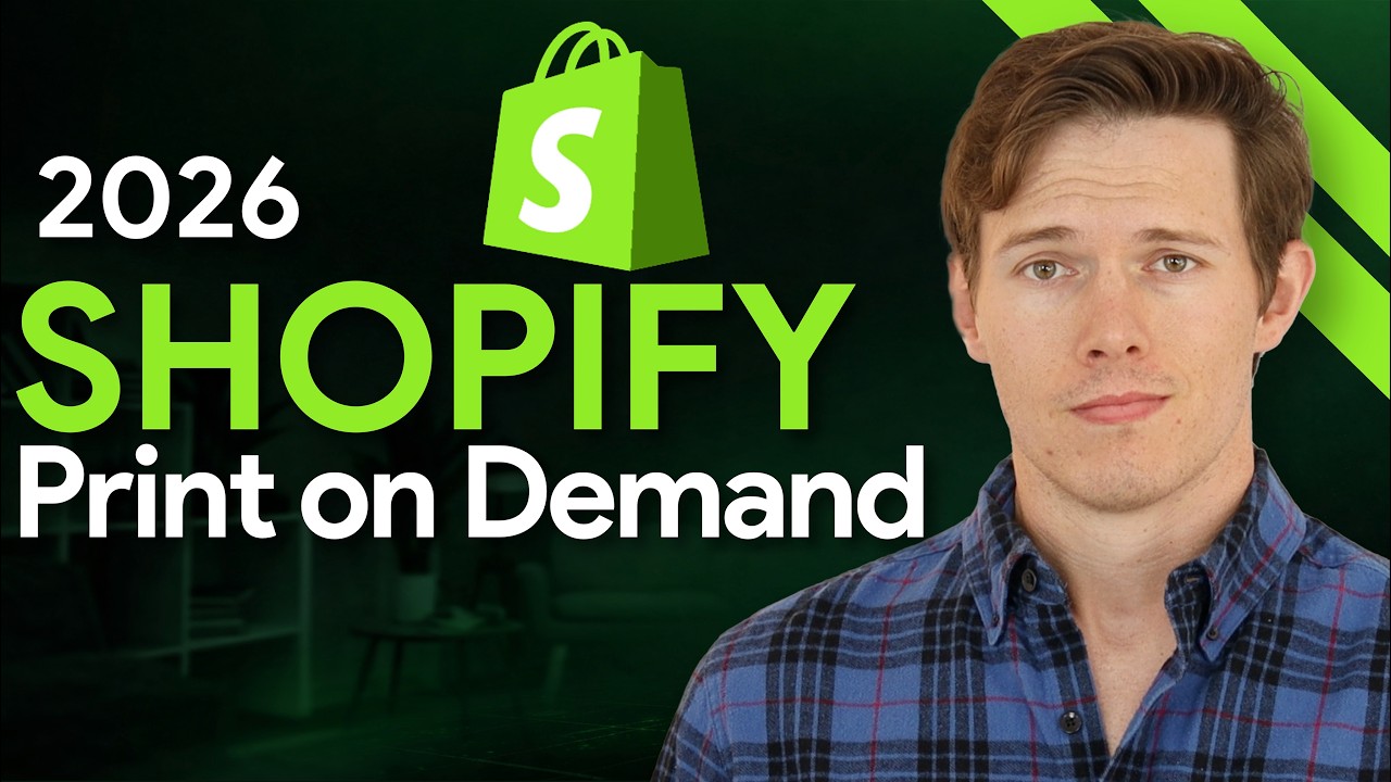 Print On Demand 2026 (Tutorial for Beginners) - Shopify, Gelato, Etsy...