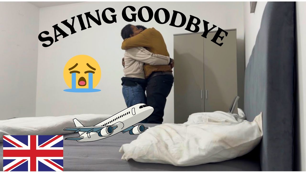EMOTIONAL GOODBYE AFTER 8MONTHS TOGETHER IN UK 🇬🇧😭 #vlog #uk 