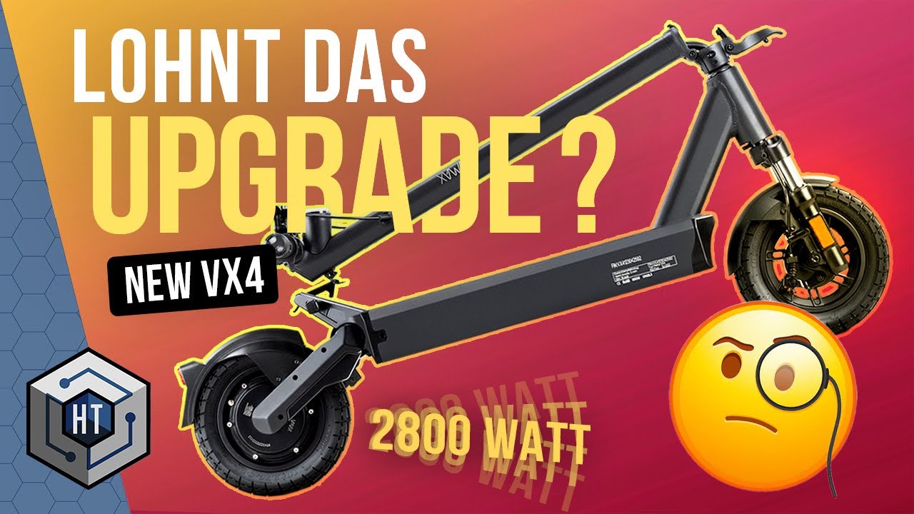 Lohnt das Upgrade? 😳 VMAX VX4 im XXL-Test | E-Scooter mit 2800 W Power!