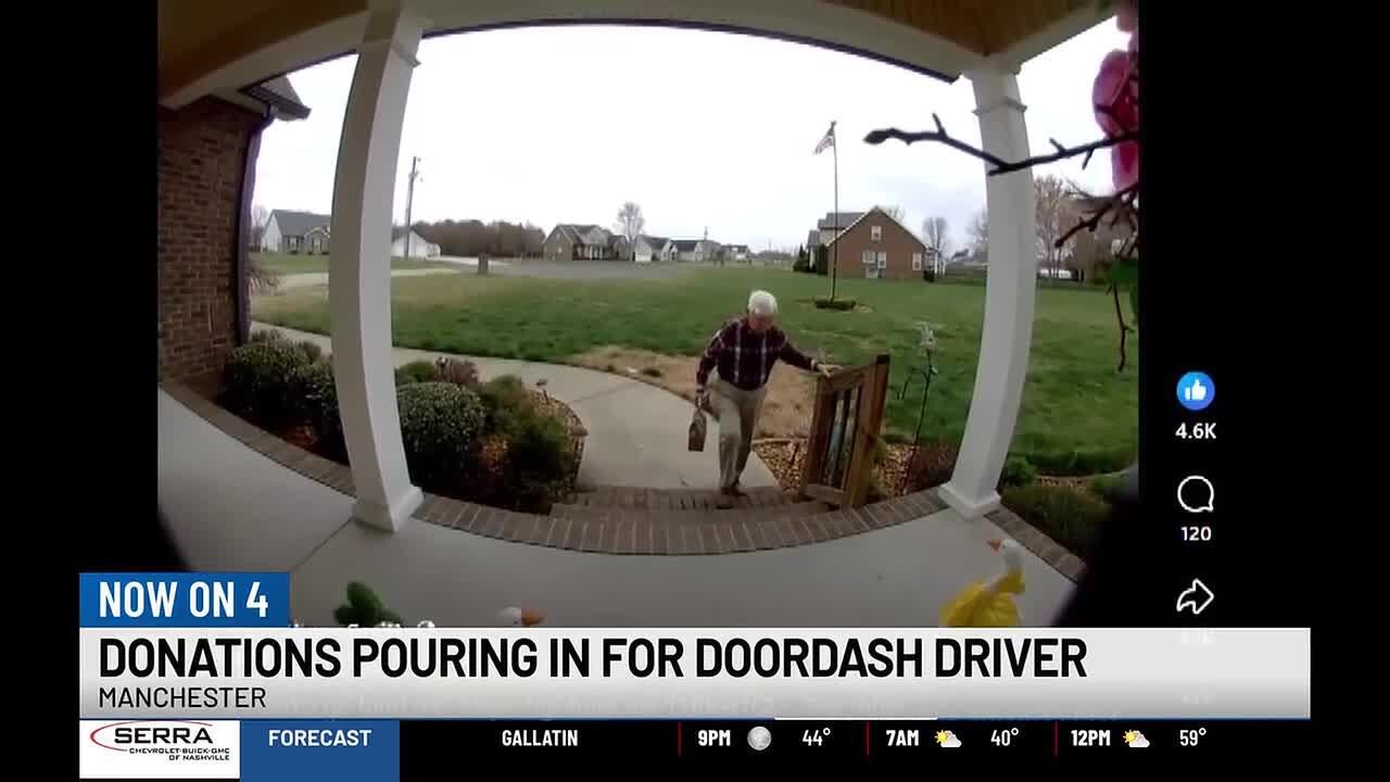 «Это снова делает жизнь сносной»: водитель DoorDash из Манчестера рассказывает о сборе средств, о...