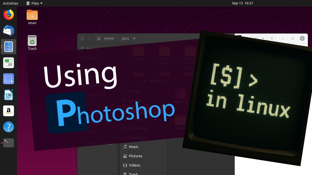 Running Photoshop On Linux (or any other windows app) Using WinApps Container