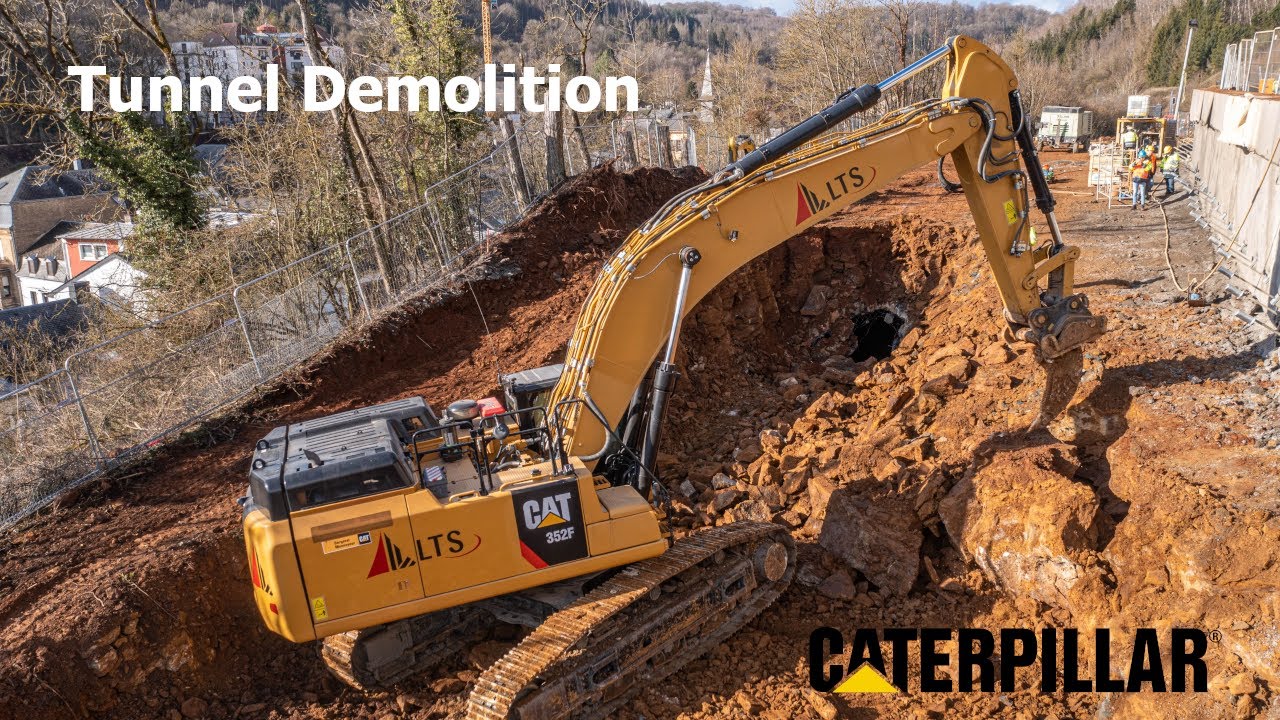 RAILWAY TUNNEL DEMOLITION