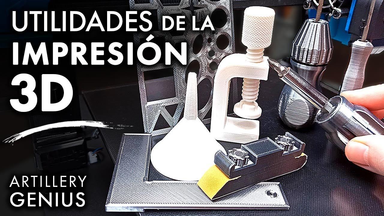 IMPRESORA 3D 👉 Uso PRÁCTICO y HERRAMIENTAS Útiles ¿Vale la pena Comprar Artillery Genius?(REVIEW)