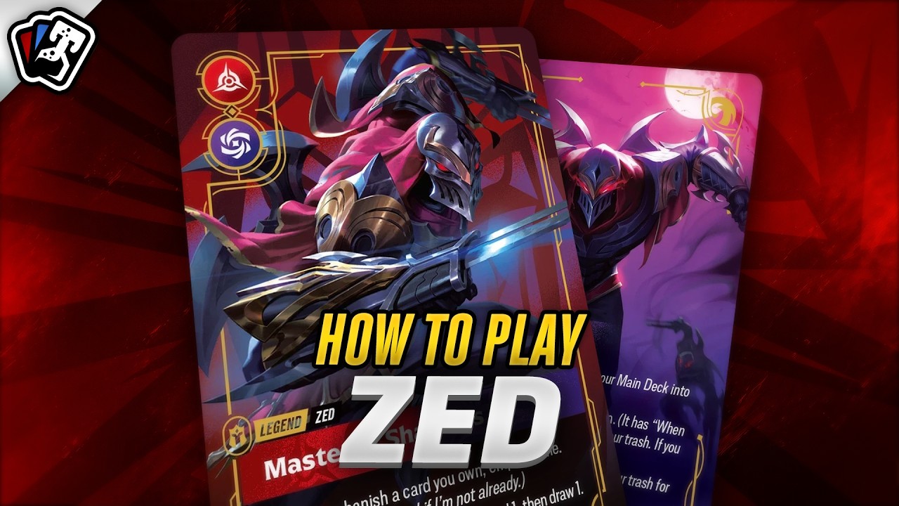 Как играть за ZED | Гайд и колода Vendetta Riftbound