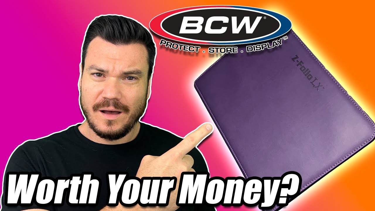 BCW Z Folio Card Binder Review