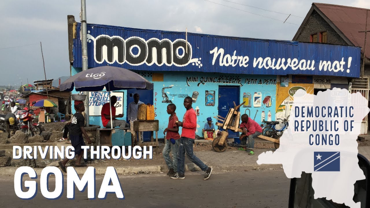 Street scenes of Goma, Democratic Republic of Congo