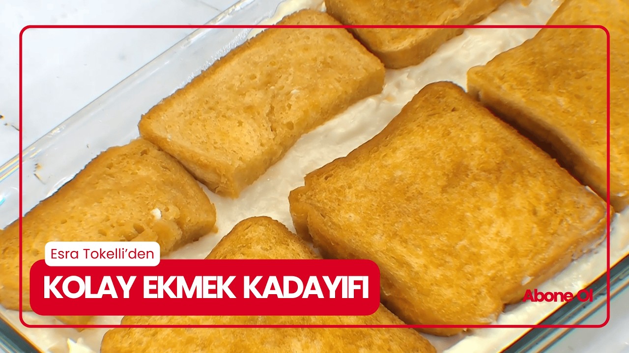 🍮 Tost Ekmeğiyle Ekmek Kadayıfı Olur mu? İşte En Kolay Hali!
