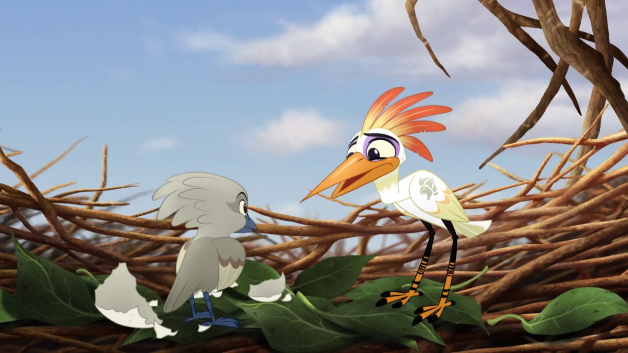 Ono and the Egg clip - Ona's egg hatches and the mudslide