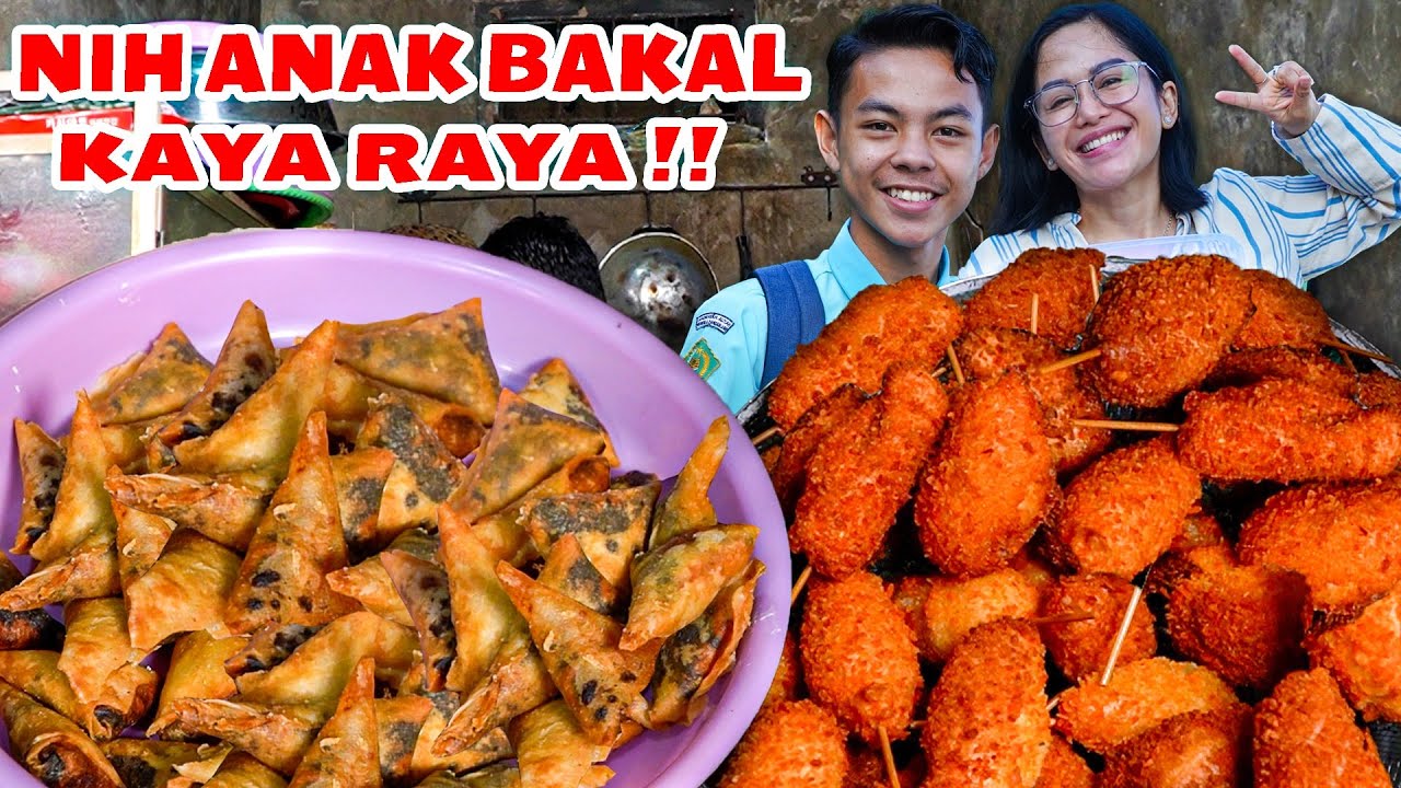 BOCAH HIDUP SEBATANGKARA, HARUS BANGUN JAM 1 MALAM BUAT GORENGAN, TIDUR HANYA 2-3 JAM!!