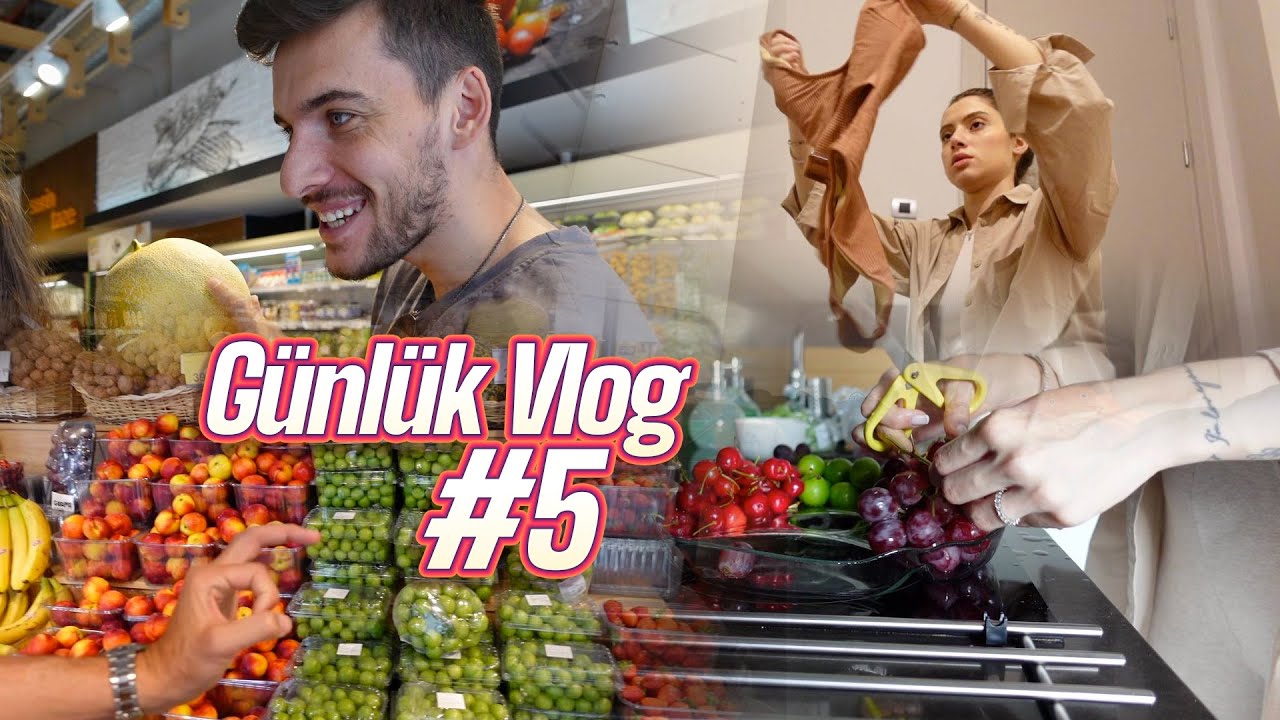 GÜNLÜK VLOG #5 Alışveriş, kıyafet ayıklama, evde bir gün