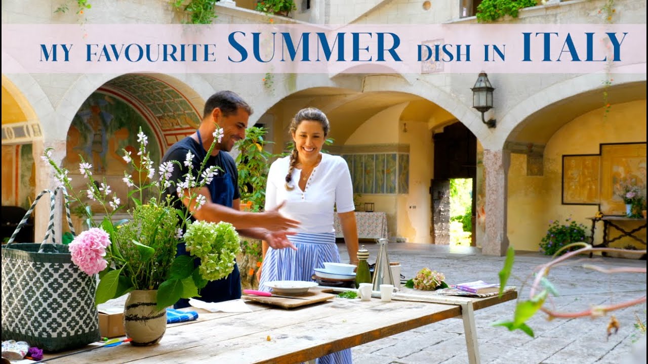 MY FAVOURITE SUMMER DISH IN ITALY: Fishing & Cooking Wild Marinated Trout in an Italian Castle