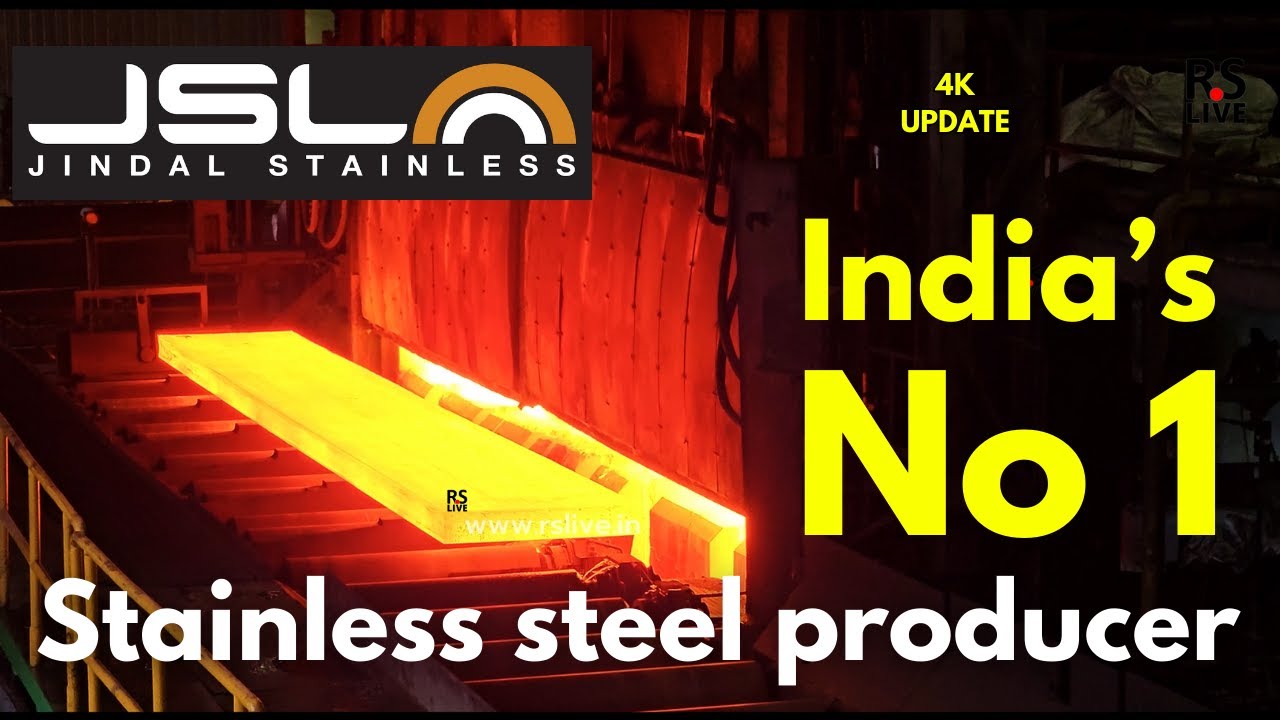 Jindal stainless limited | India's No 1 stainless steel producer | #rslive | #4k