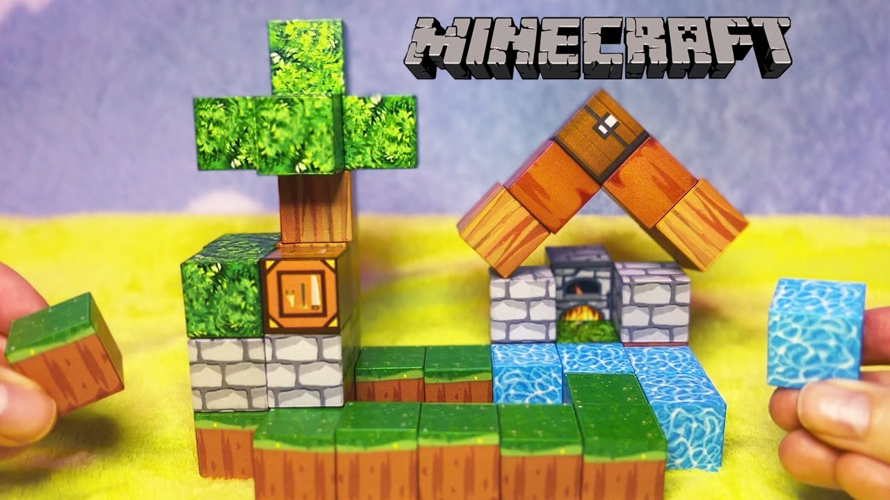 ASMR Minecraft in Real Life!