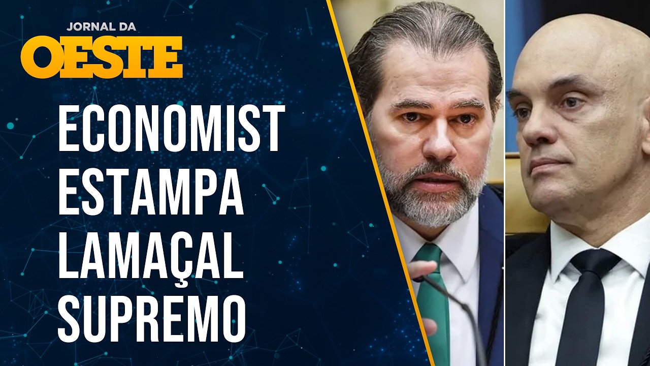 VERGONHA MUNDIAL! The Economist expõe STF chafurdado na lama e complica togados