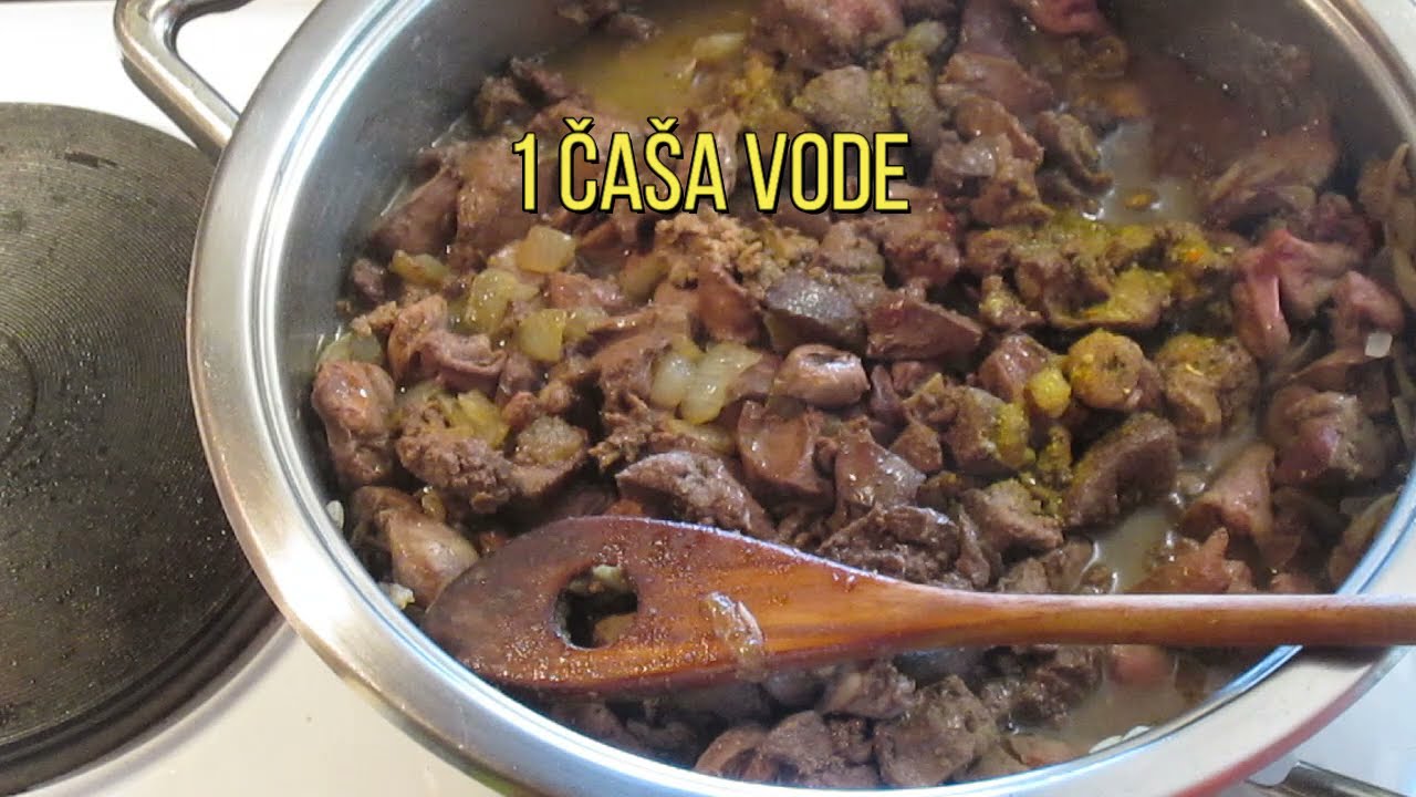 Pileća Džigerica/Jetrica/Kako je Pravilno Očistiti i Jednostavno Pripremiti