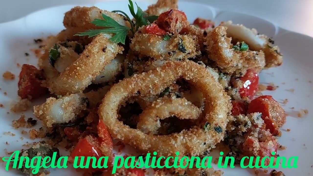 ANELLI DI TOTANO ALLA MEDITERRANEA/ AIR FRYER #ricettefriggitriceadaria #airfryerrecipes