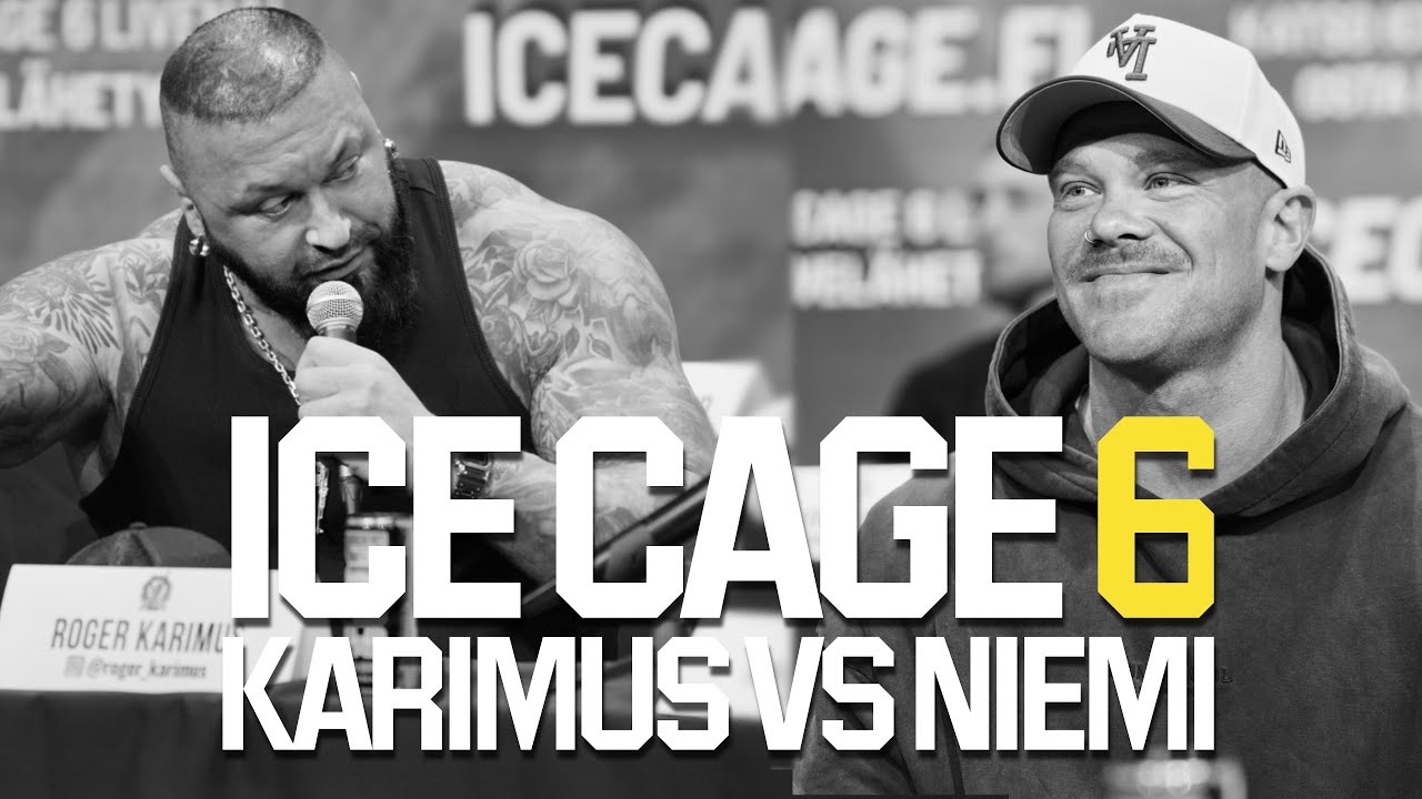 Ice Cage 6 pressi Roger Karimus vs Matias Niemi + MC VeliVellu