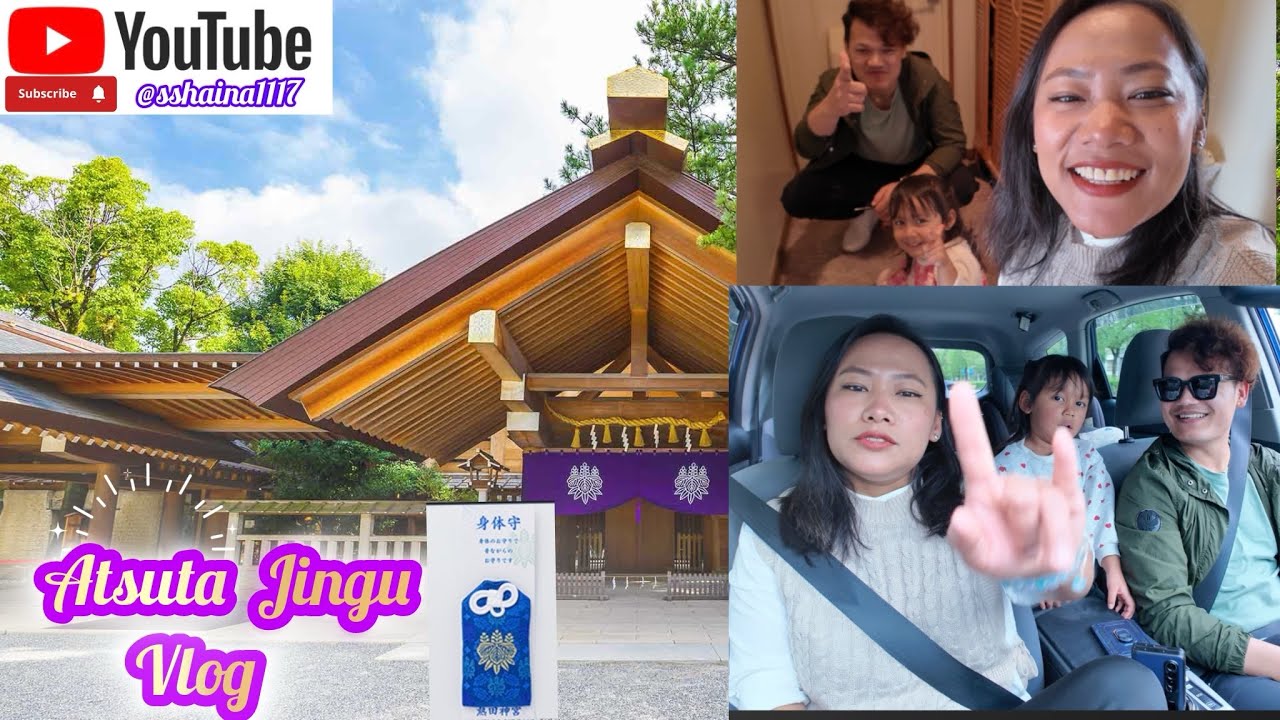 Exploring one of Japan&rsquo;s most religious spots&mdash;Atsuta Jingu, Nagoya 🌸⛩️ #sshaina1117 #tample  #vlog