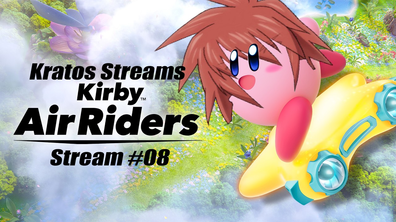 Kirby Air Riders Live Stream with Kratos and Viewers (Stream #8) (Open Paddock)
