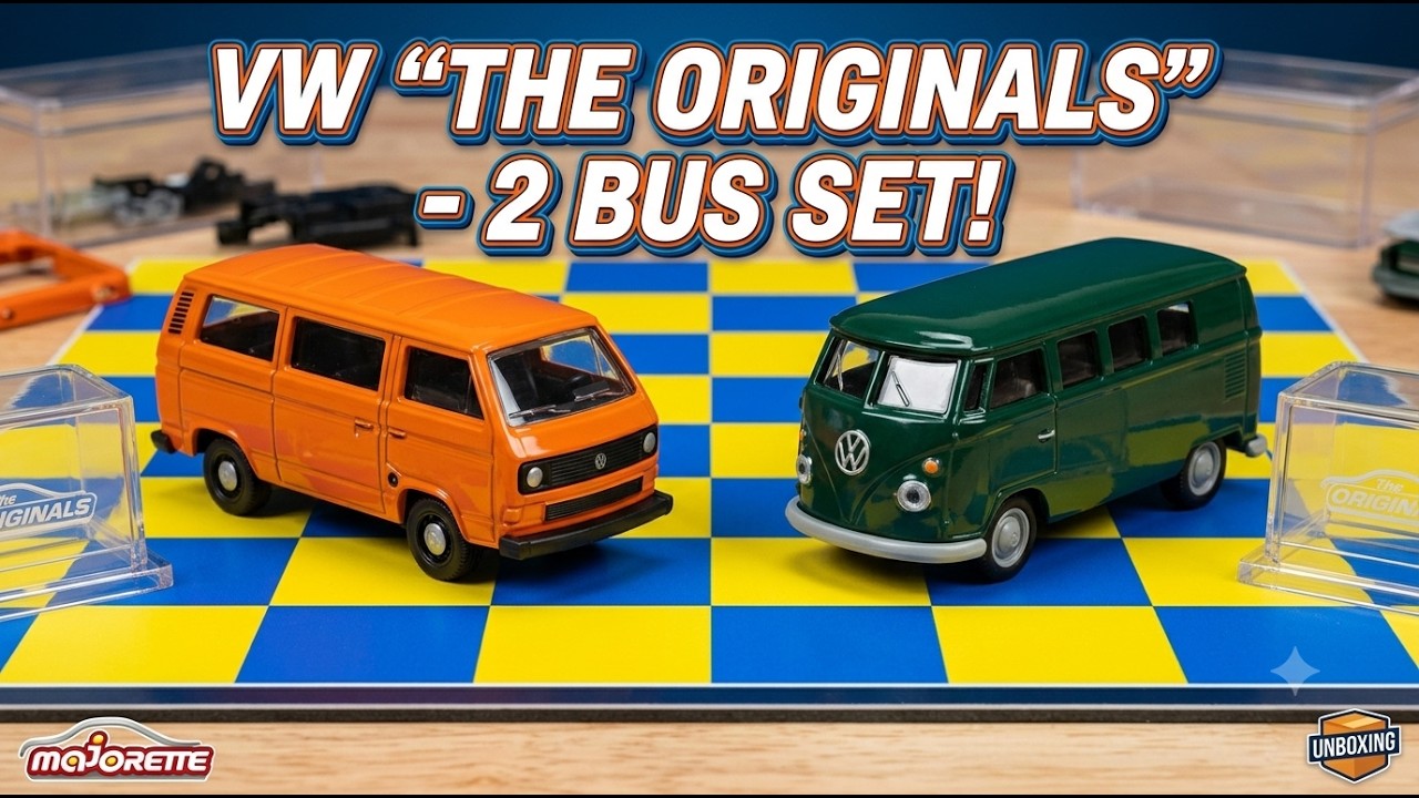 🚐Unboxing: Majorette Volkswagen 