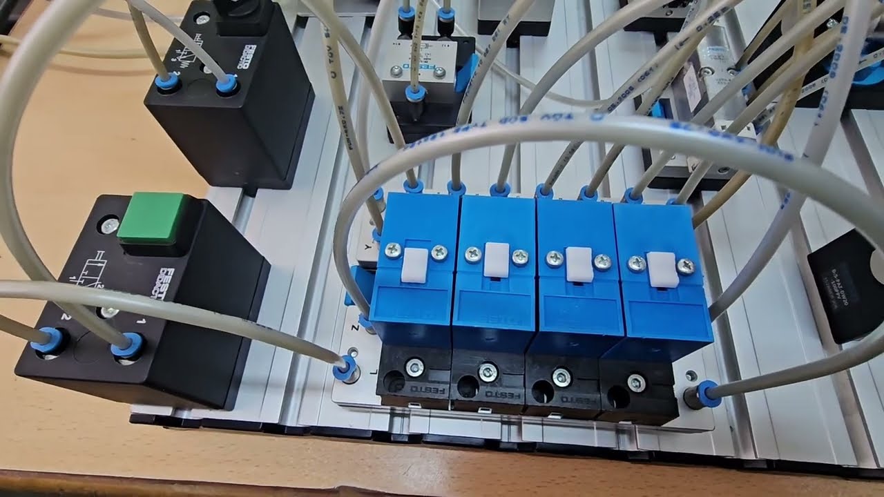 Pnömatik Stepper Modülü (Ardışık Kontrol)