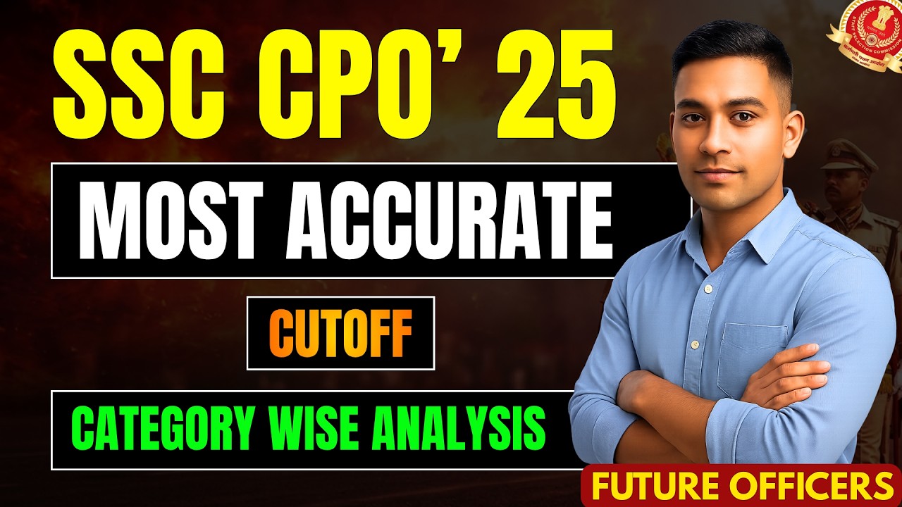 ПОДРОБНЫЙ АНАЛИЗ ПРОХОДНОГО ПУНКТА😄 CPO 2025 | ДАННЫЕ И ФАКТОРЫ RANK-MITRA #ssccpo2025 #ssccutoff...