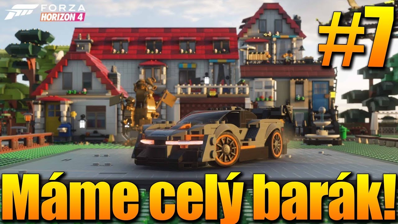 KONEČNĚ MÁM HOTOVEJ CELEJ BARÁK!😱Forza Horizon 4 Lego Speed Champions #7