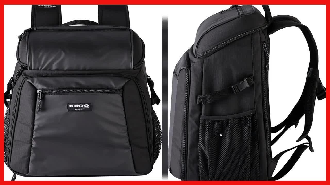 Keep Your Food and Drinks Cooler, Longer with the Igloo MaxCold Backpack