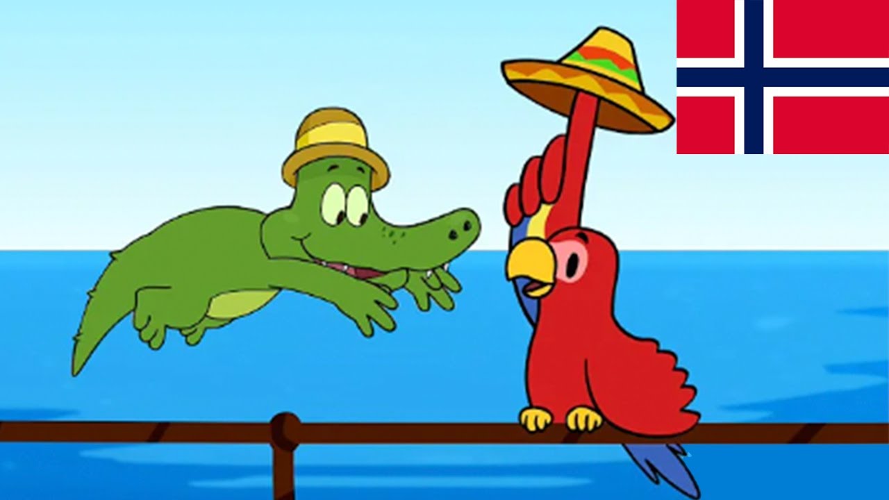 Papegøyen Pedro - Arne Alligator (Norsk)