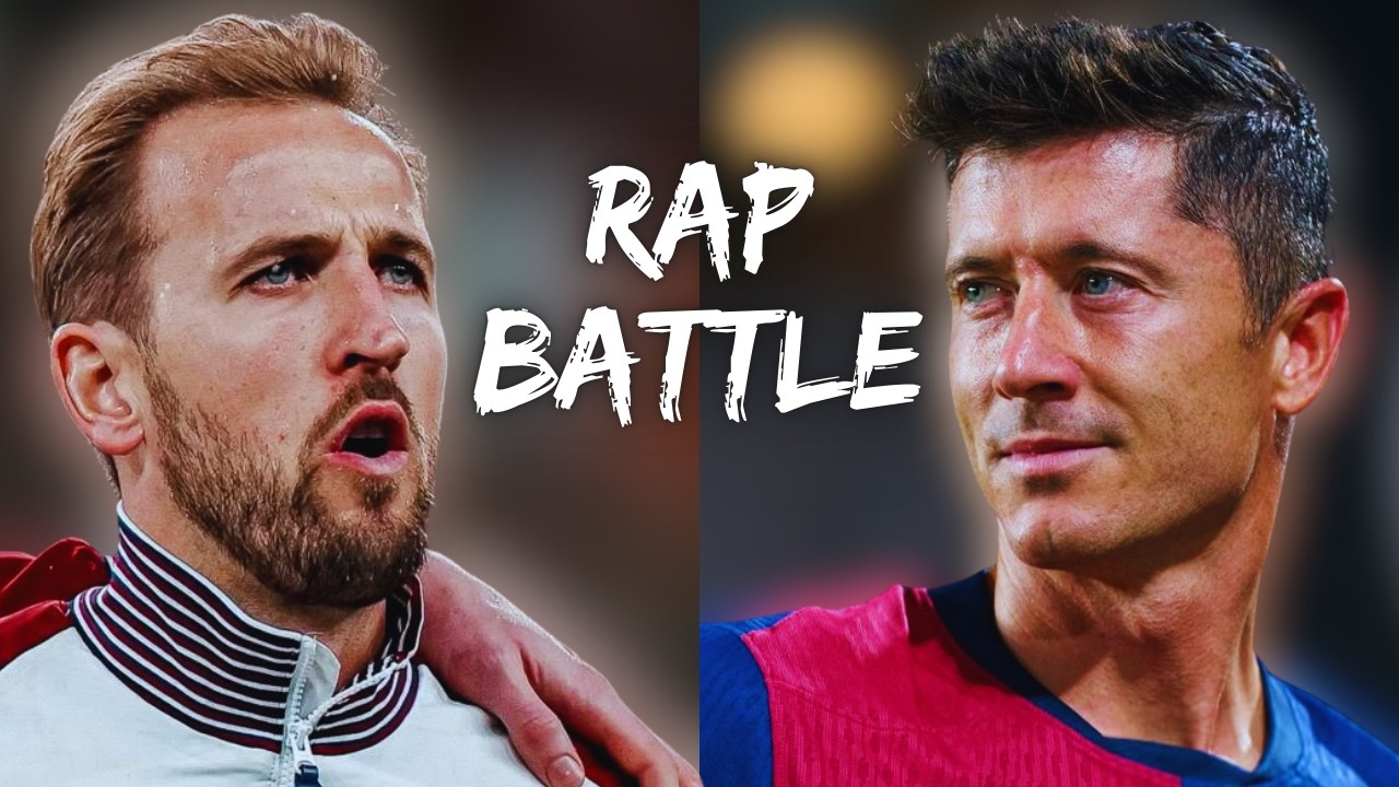 HARRY KANE vs LEWANDOWSKI | Football Rap Battle