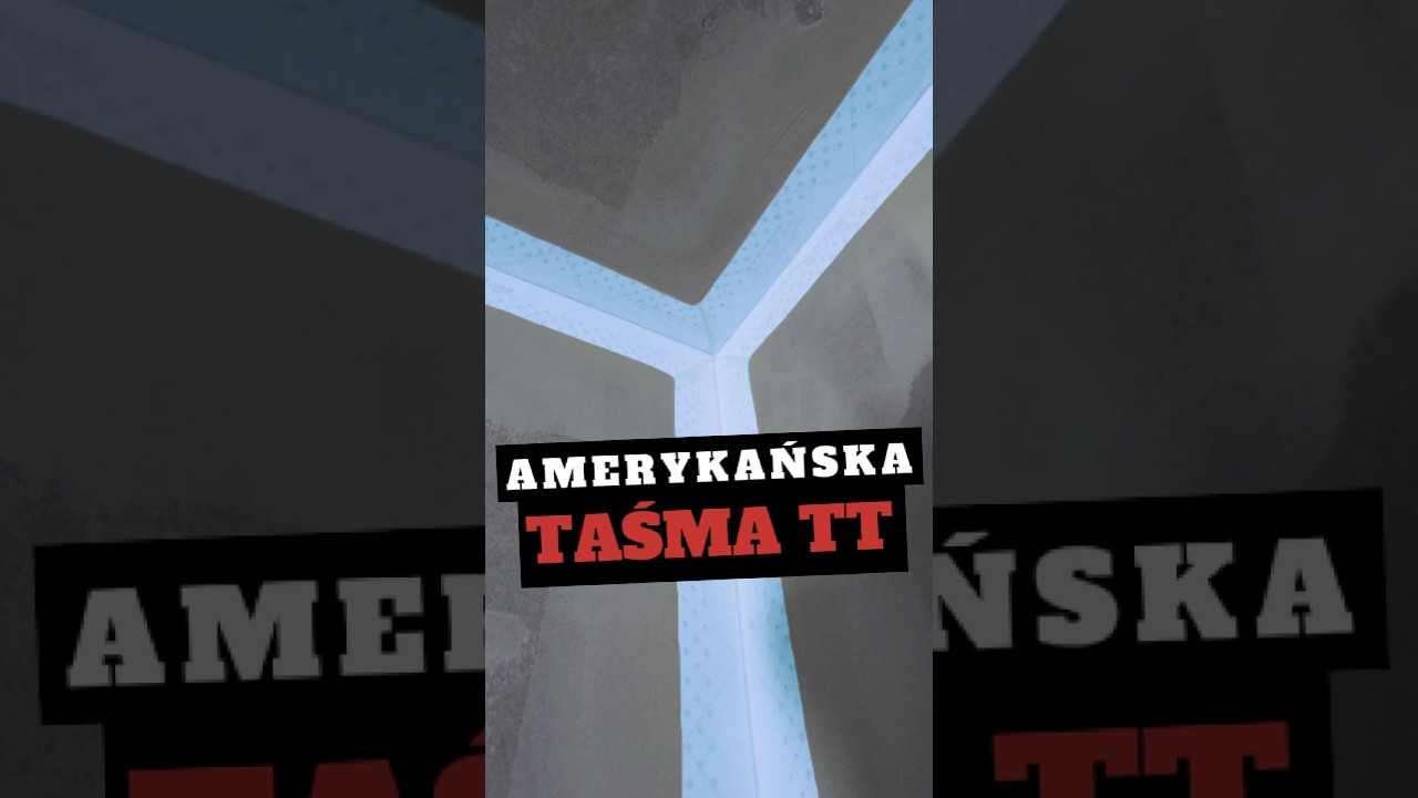 Wklejanie taśm narożnych🤔