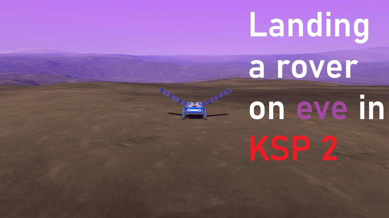 Can I land a rover on EVE in KSP2?