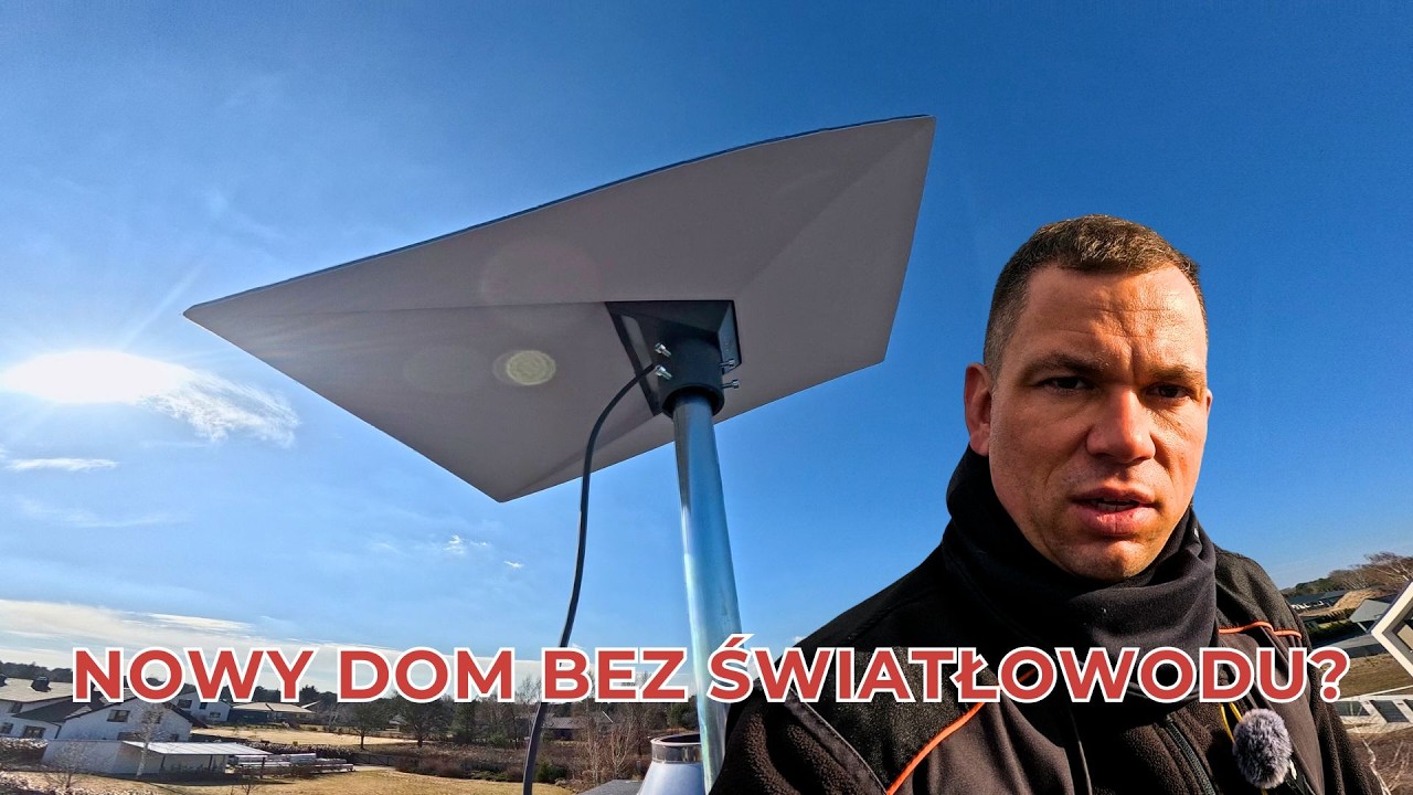STARLINK NADARZYN: Brak światłowodu w nowym bliźniaku 🏠 Naprawa sieci LAN | vlog instalatora