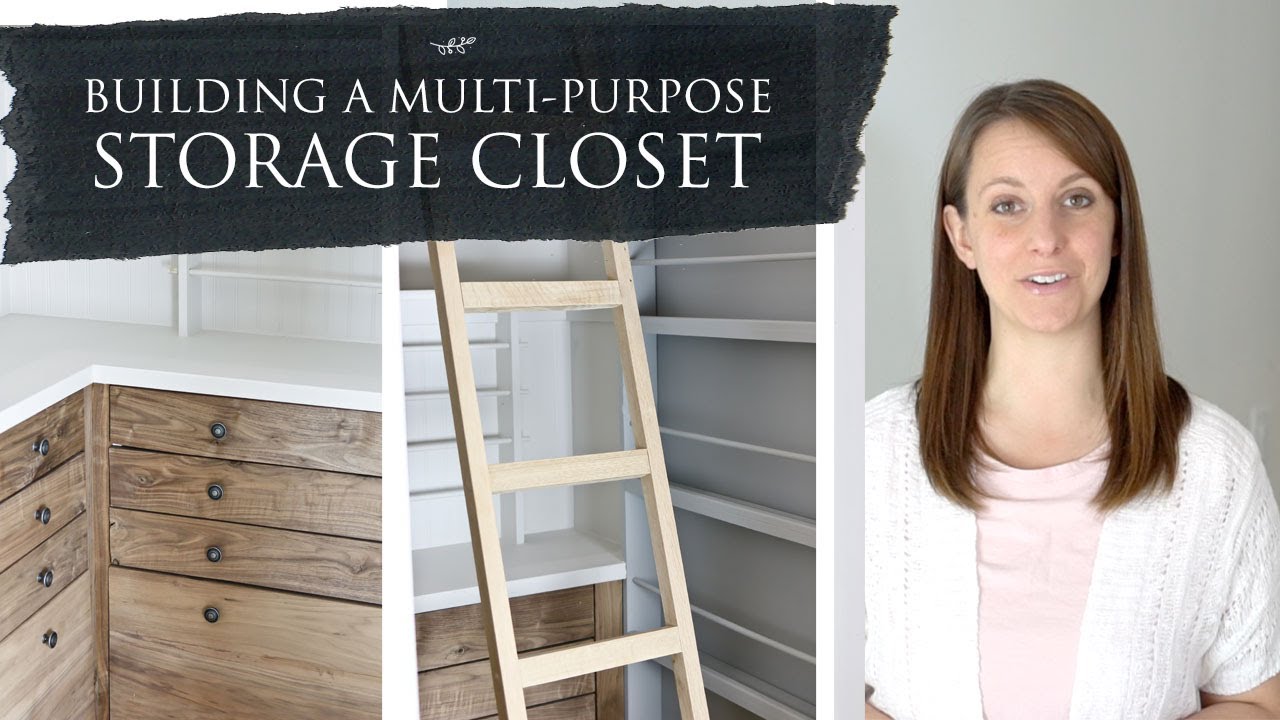 DIY Building a Multi-Purpose Storage Closet