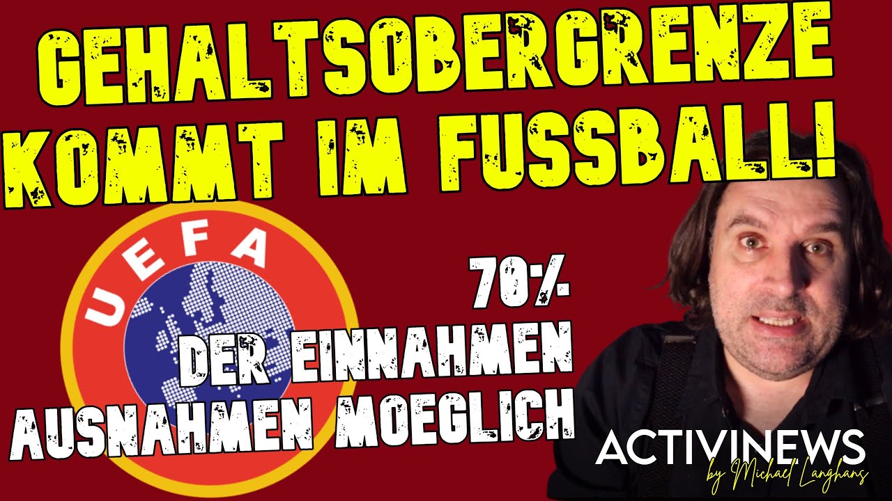 Gehaltsobergrenze im Fussball kommt! 70% von den Einnahmen, aber Ausnahmen m&ouml;glich!