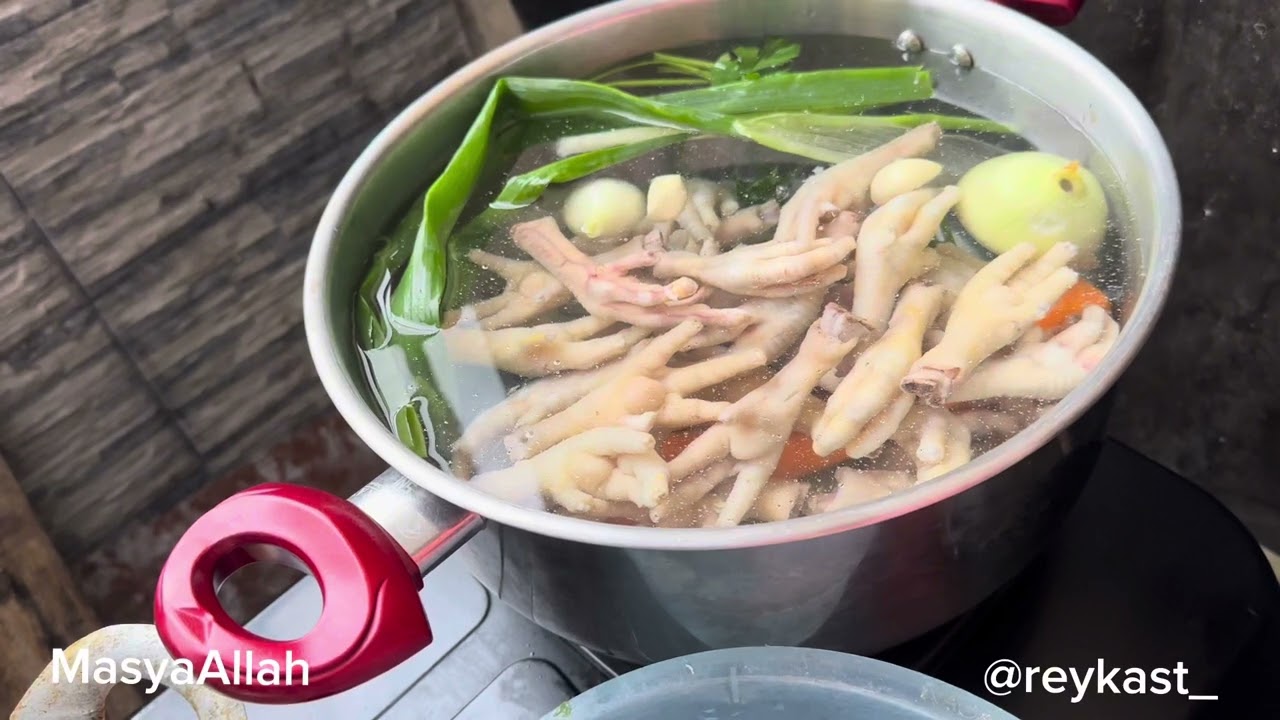 RESEP CHICKEN BONE BROTH | KALDU TULANG AYAM BAGUS UNTUK KESEHATAN DAN COCOK UNTUK MPASI