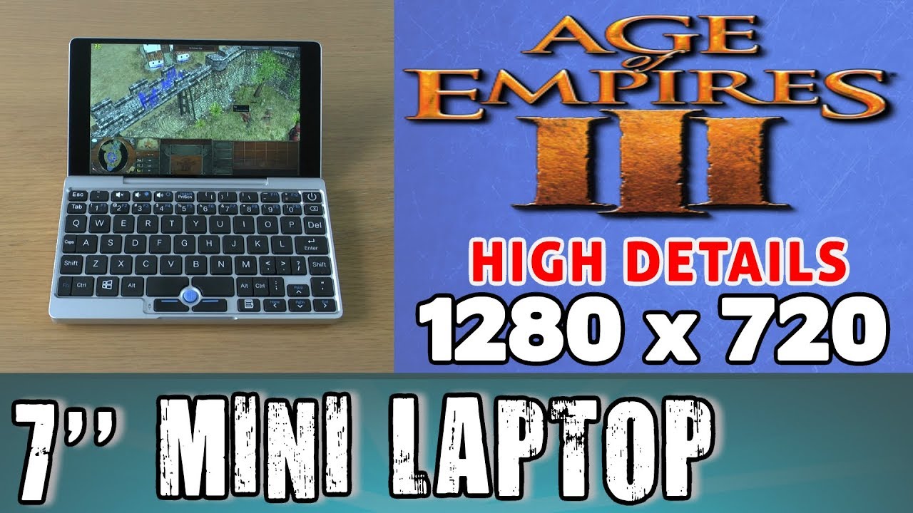 1# GPD POCKET Age of Empires 3 (PC) Portable Handheld Gaming Mini Laptop PC Intel X7 Z8750