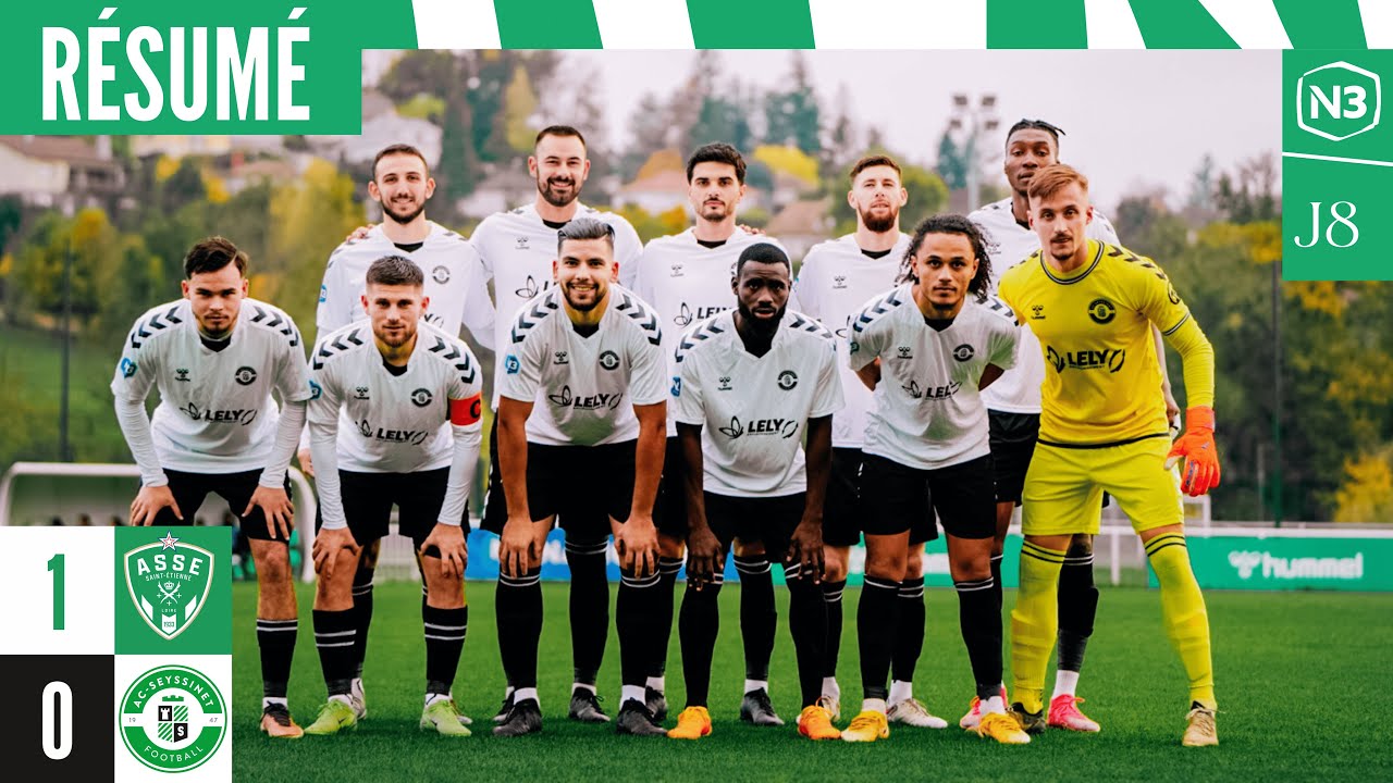 Résumé : AS Saint-Etienne - AC Seyssinet | J8 - National 3