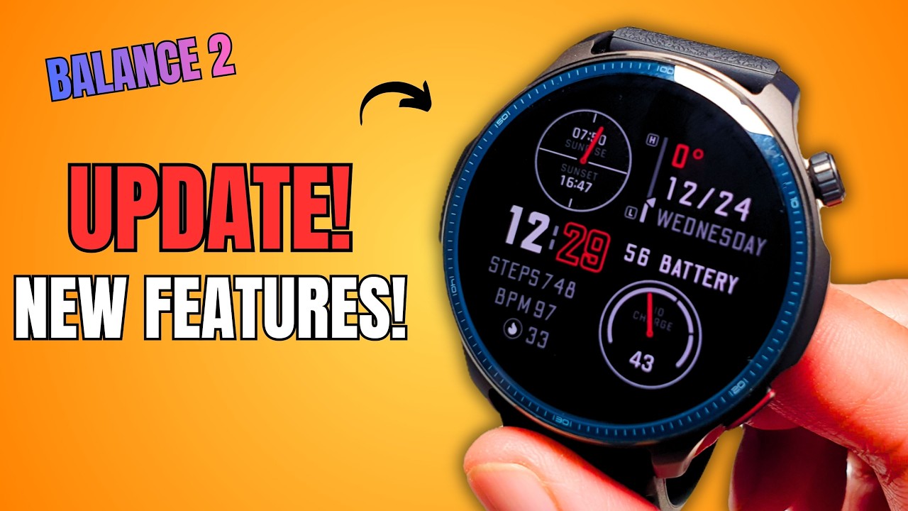 AMAZFIT BALANCE 2 стал ещё лучше! | Обзор обновления!