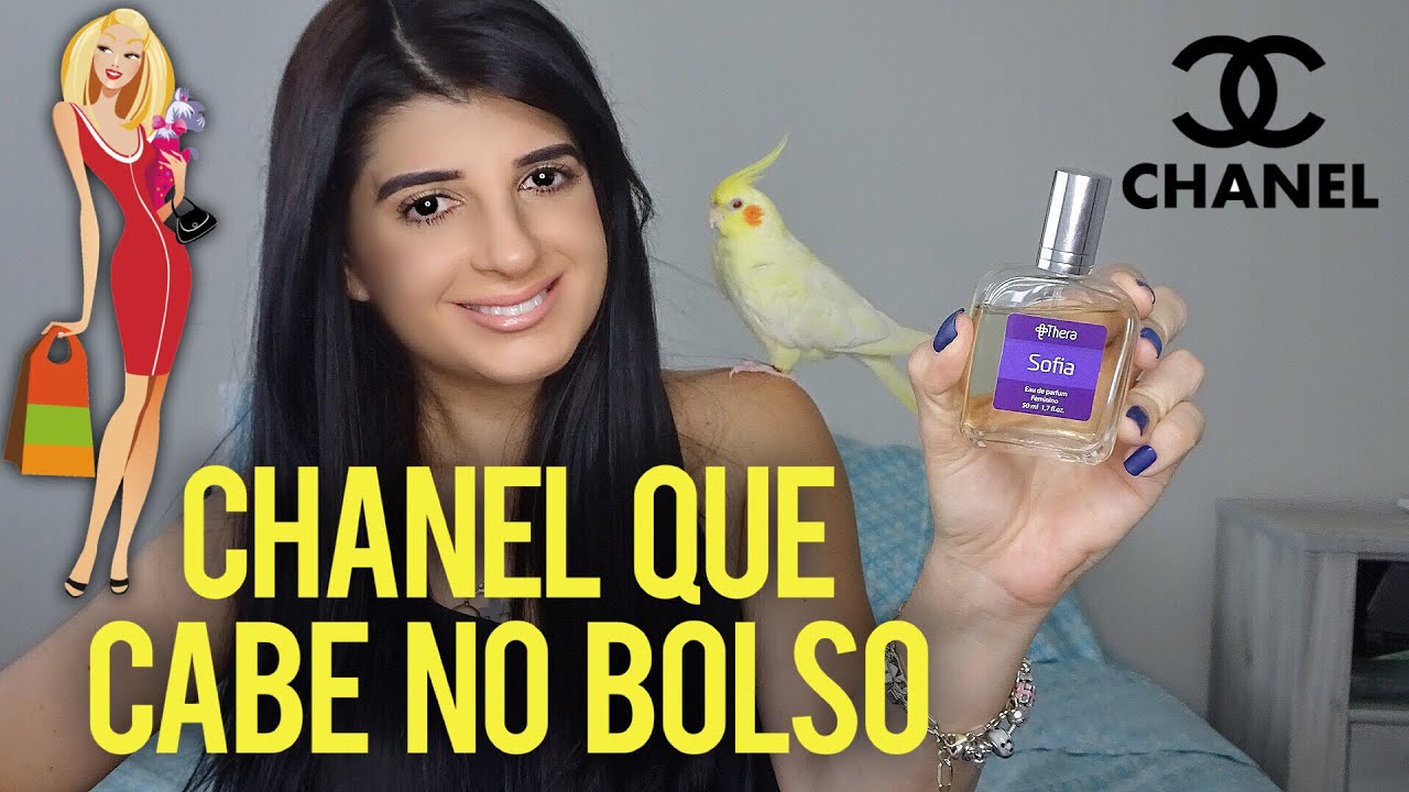 👑 CHANEL QUE CABE NO BOLSO! PERFUME SOFIA, DA THERA!!
