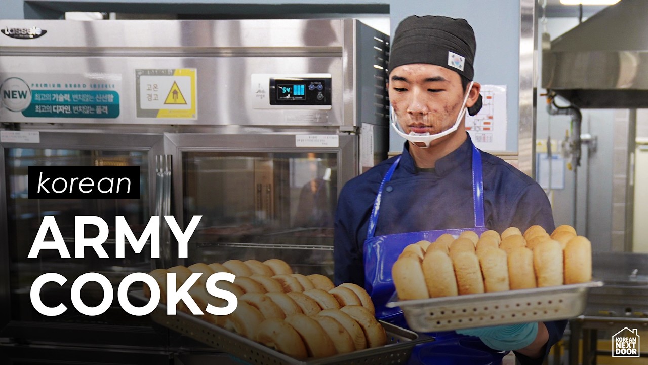A Day with an Army Cook on South Korea's Frontline | A Country Where Every Man Is Drafted