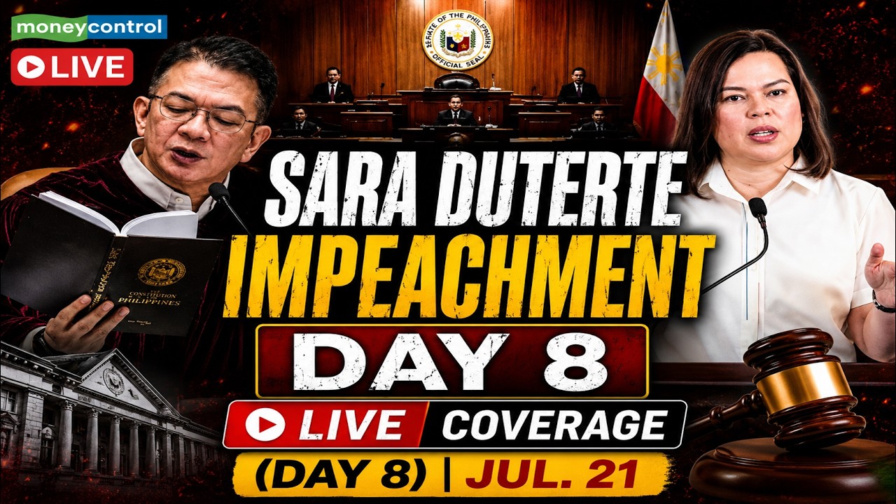🔴 Sara Duterte Hearing LIVE | Day 8 of Duterte Impeachment Trial | Philippines Senate LIVE | N18G